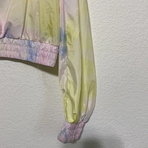 Zara Recycled Capsule Collection Tie-Dye Raincoat Size M - Picture 6 of 9